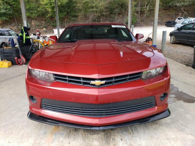 2G1FB1E36F9208954 - 2015 CHEVROLET CAMARO LS RED photo 5