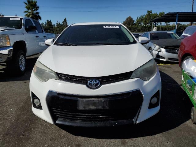 5YFBURHE0FP327482 - 2015 TOYOTA COROLLA L WHITE photo 5