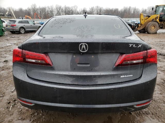 19UUB3F74FA008527 - 2015 ACURA TLX ADVANCE GRAY photo 6