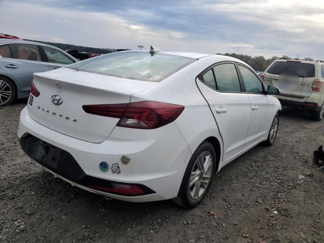 5NPD84LFXLH570743 - 2020 HYUNDAI ELANTRA SEL WHITE photo 3