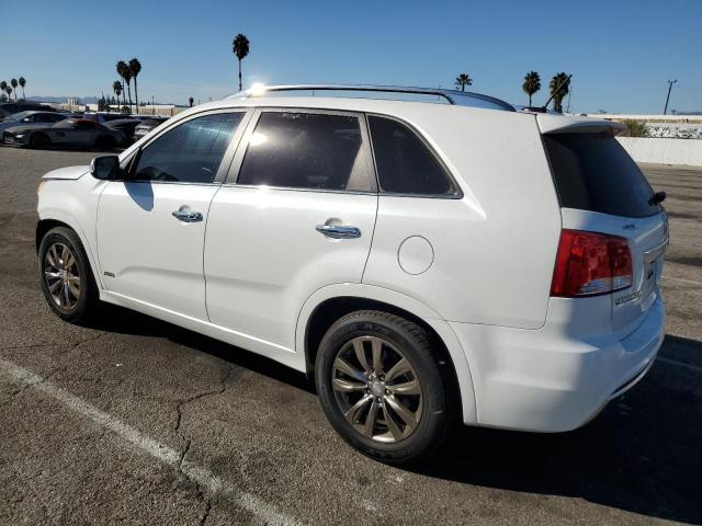 5XYKWDA21BG119669 - 2011 KIA SORENTO SX WHITE photo 2