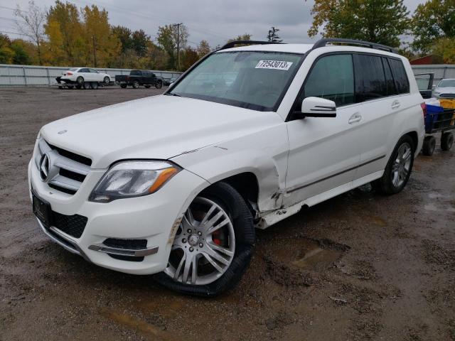 WDCGG8JB7DG116408 - 2013 MERCEDES-BENZ GLK 350 4MATIC WHITE photo 1