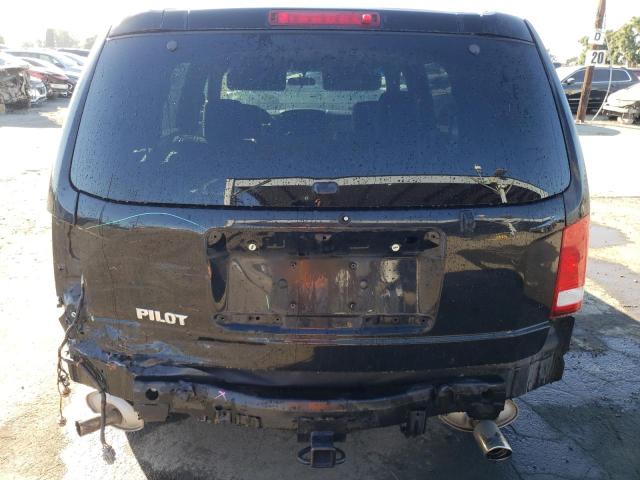 5FNYF3H43CB023126 - 2012 HONDA PILOT EX BLACK photo 6