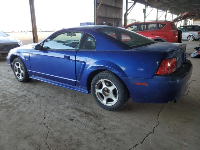 1FAFP40463F453725 - 2003 FORD MUSTANG BLUE photo 2