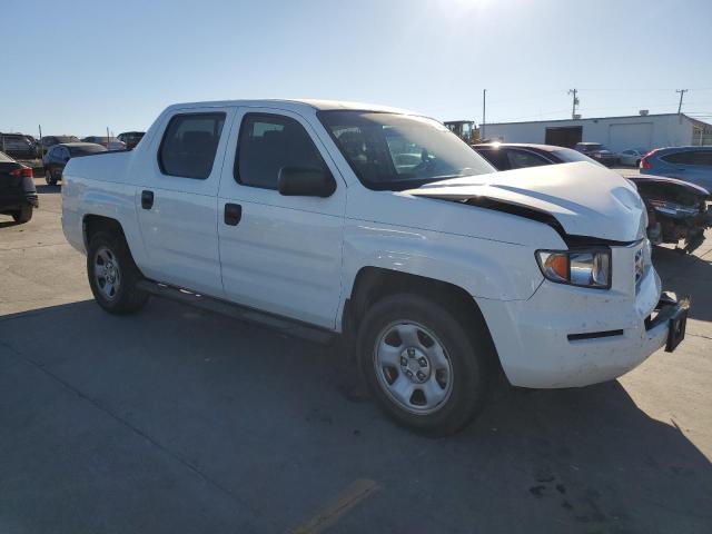 2HJYK16277H546467 - 2007 HONDA RIDGELINE RT WHITE photo 4