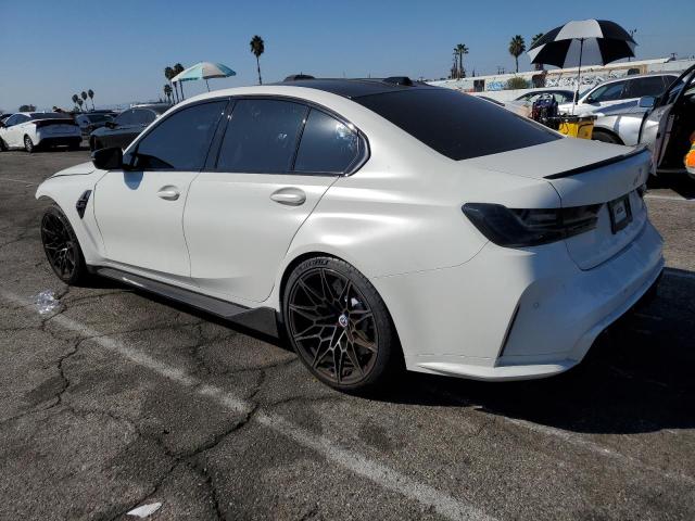 WBS43AY02PFP00685 - 2023 BMW M3 COMPETITION WHITE photo 2