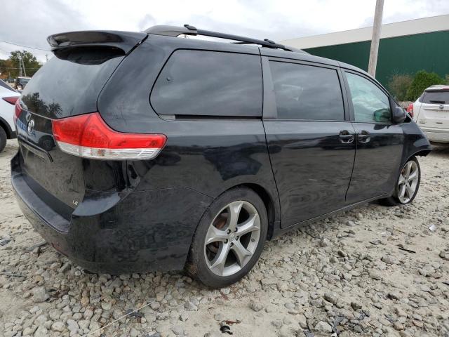 5TDKK3DCXCS232762 - 2012 TOYOTA SIENNA LE BLACK photo 3