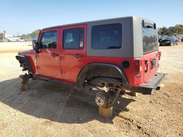 1J4GA39127L101293 - 2007 JEEP WRANGLER X RED photo 2