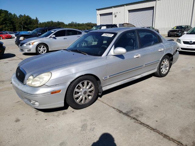 KMHWF35H84A993459 - 2004 HYUNDAI SONATA GLS SILVER photo 1