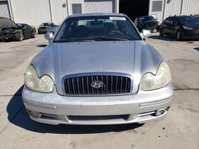 KMHWF35H84A993459 - 2004 HYUNDAI SONATA GLS SILVER photo 5