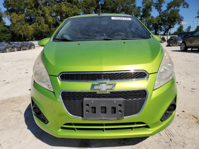 KL8CD6S90EC590781 - 2014 CHEVROLET SPARK 1LT GREEN photo 5