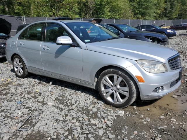 WDDGF54X58F035889 - 2008 MERCEDES-BENZ C 300 SILVER photo 4