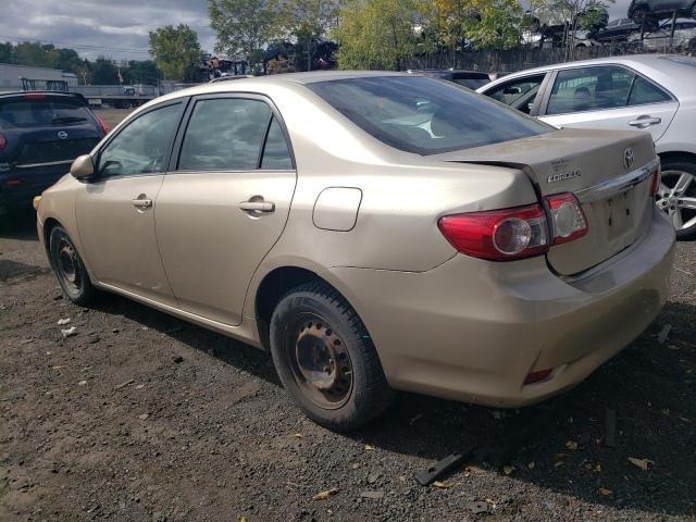 5YFBU4EE8DP136428 - 2013 TOYOTA COROLLA BASE GOLD photo 2