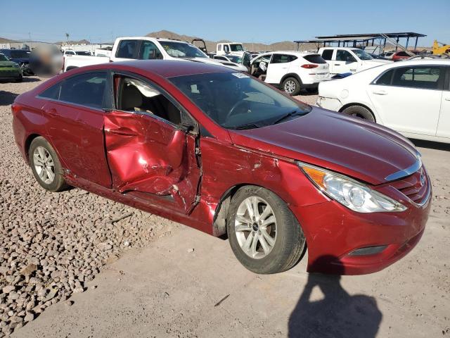 5NPEB4AC8BH243531 - 2011 HYUNDAI SONATA GLS BURGUNDY photo 4