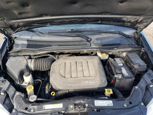 2C4RC1CG6DR508708 - 2013 CHRYSLER TOWN & COU TOURING L BLACK photo 12