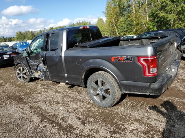 1FTFX1EF7HFC63734 - 2017 FORD F150XL/XLT SUPER CAB GRAY photo 2