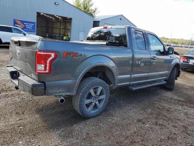 1FTFX1EF7HFC63734 - 2017 FORD F150XL/XLT SUPER CAB GRAY photo 3