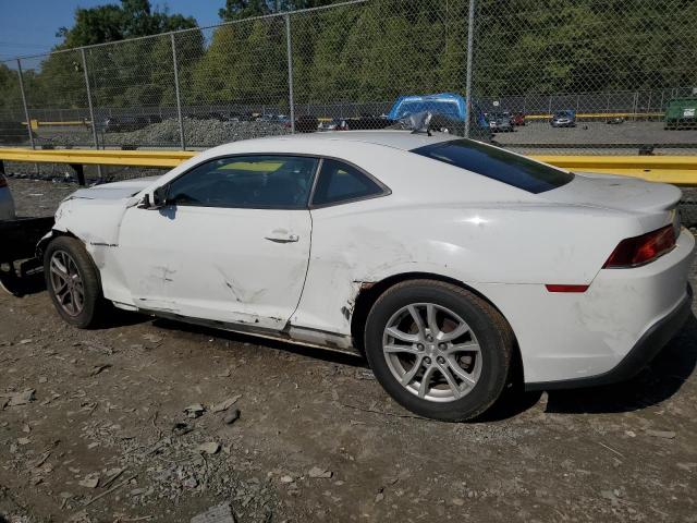 2G1FB1E31F9294545 - 2015 CHEVROLET CAMARO LS WHITE photo 2