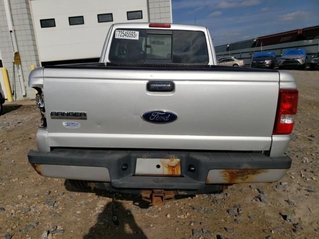 1FTLR4FE6BPA29509 - 2011 FORD RANGER SUPER CAB GRAY photo 6