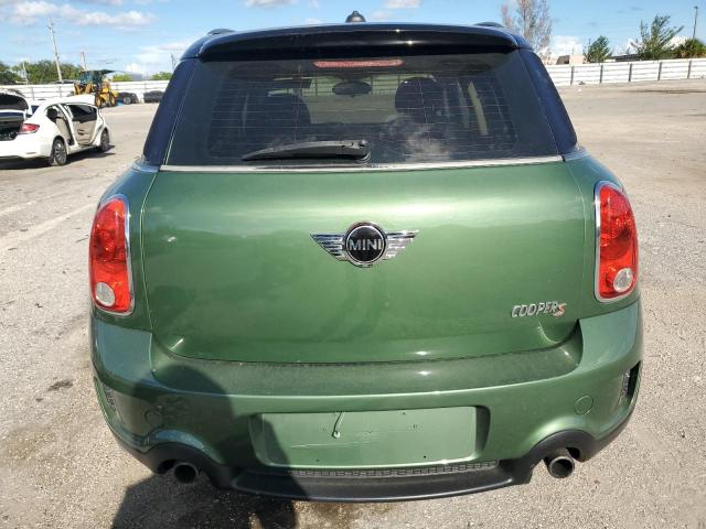 WMWZB3C55FWR46219 - 2015 MINI COOPER COUNTRYMAN GREEN photo 6