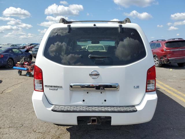 5N1AR18W96C655303 - 2006 NISSAN PATHFINDER LE WHITE photo 6