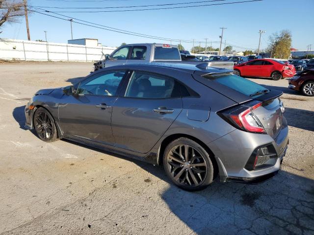 SHHFK7H49MU202488 - 2021 HONDA CIVIC SPORT ნაცრისფერი ფოტო 2