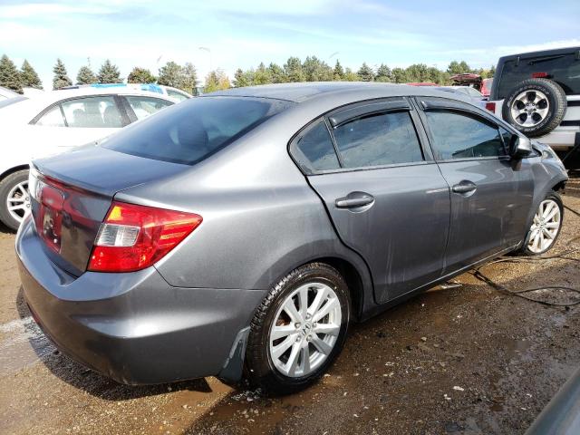 19XFB2F84CE001774 - 2012 HONDA CIVIC EX GRAY photo 3