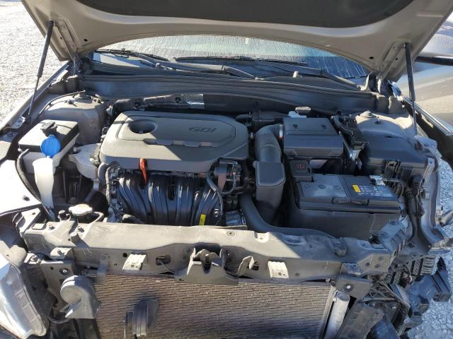 5XXGU4L38JG234273 - 2018 KIA OPTIMA S EX GRAY photo 11