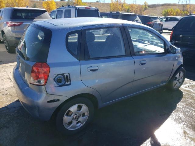 KL1TD66676B615147 - 2006 CHEVROLET AVEO BASE Mavi foto 3