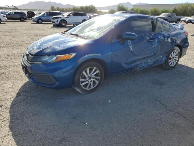 2HGFG3B56FH511427 - 2015 HONDA CIVIC LX BLUE photo 1