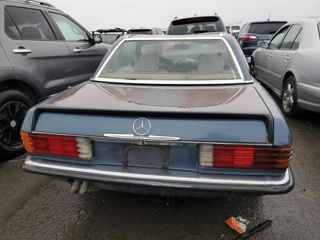 WDB10704212012143 - 1981 MERCEDES-BENZ 280-CLASS BLUE photo 6