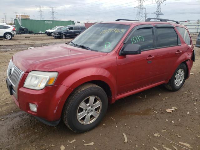 4M2CN8B71BKJ00732 - 2011 MERCURY MARINER RED photo 1