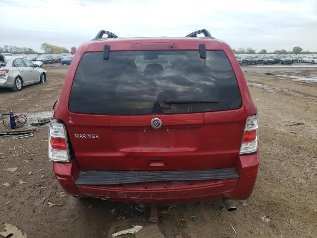 4M2CN8B71BKJ00732 - 2011 MERCURY MARINER RED photo 6