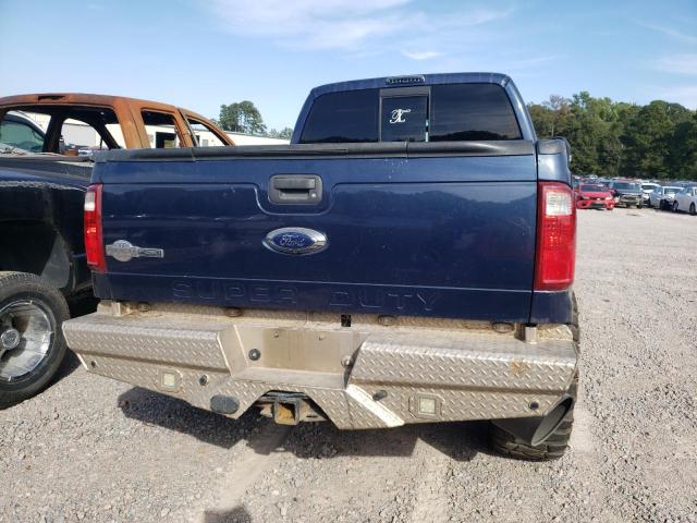 1FT7W2BT9DEB23126 - 2013 FORD F250 SUPER DUTY BLUE photo 6