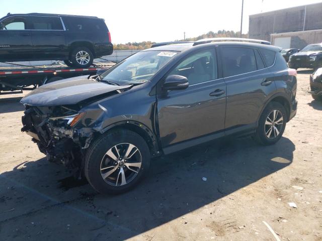 JTMRFREV5JD222039 - 2018 TOYOTA RAV4 ADVENTURE GRAY photo 1