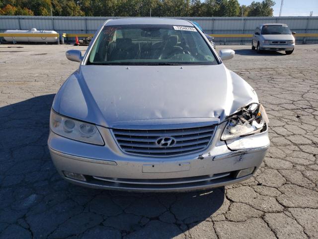 KMHFC46F68A276625 - 2008 HYUNDAI AZERA SE SILVER photo 5