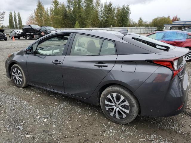 JTDL9MFU4M3025086 - 2021 TOYOTA PRIUS LE GRAY photo 2