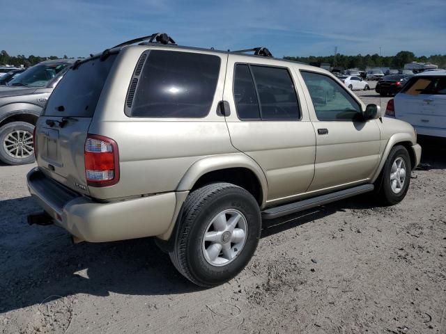 JN8DR09X61W580199 - 2001 NISSAN PATHFINDER LE 金色 照片 3