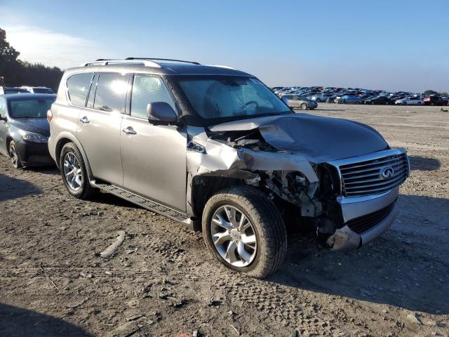 JN8AZ2NE1B9002899 - 2011 INFINITI QX56 SILVER photo 4