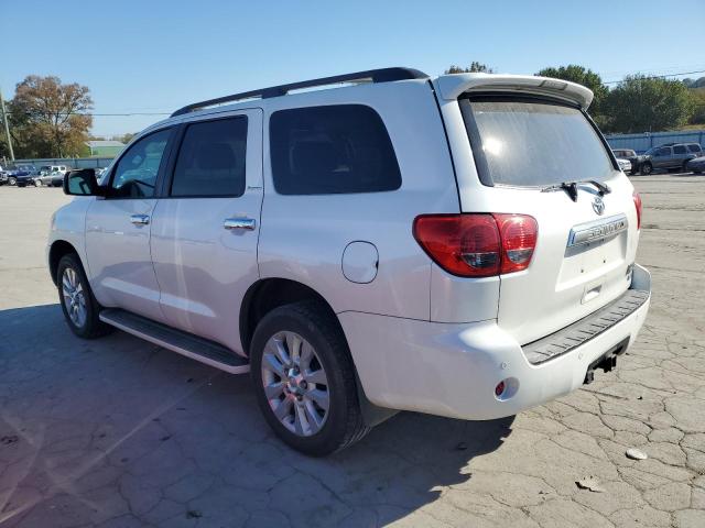 5TDDW5G13BS053495 - 2011 TOYOTA SEQUOIA PLATINUM WHITE photo 2