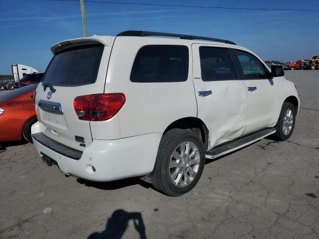 5TDDW5G13BS053495 - 2011 TOYOTA SEQUOIA PLATINUM WHITE photo 3