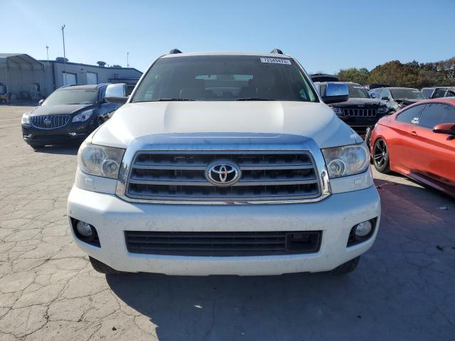 5TDDW5G13BS053495 - 2011 TOYOTA SEQUOIA PLATINUM WHITE photo 5