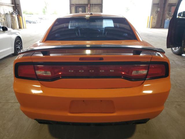 2C3CDXCTXEH238350 - 2014 DODGE CHARGER R/T ORANGE photo 6