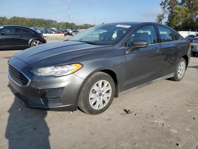 3FA6P0G72LR221635 - 2020 FORD FUSION S GRAY photo 1