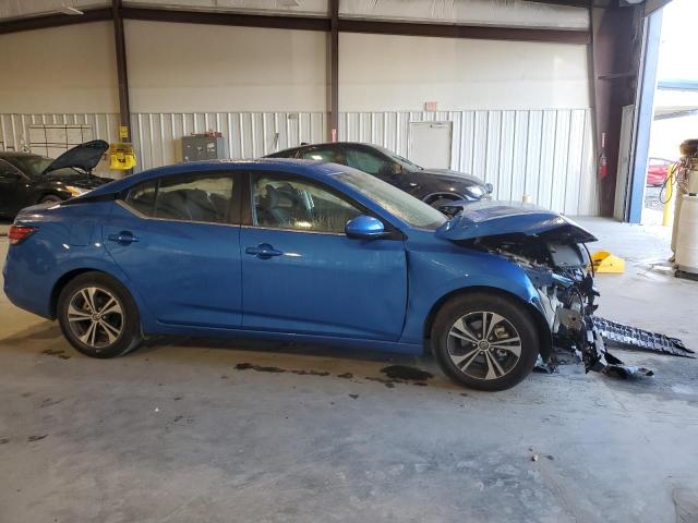 3N1AB8CV0PY233142 - 2023 NISSAN SENTRA SV BLUE photo 4