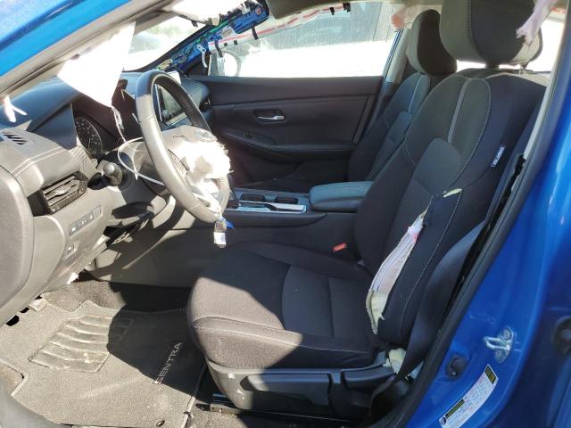 3N1AB8CV0PY233142 - 2023 NISSAN SENTRA SV BLUE photo 7