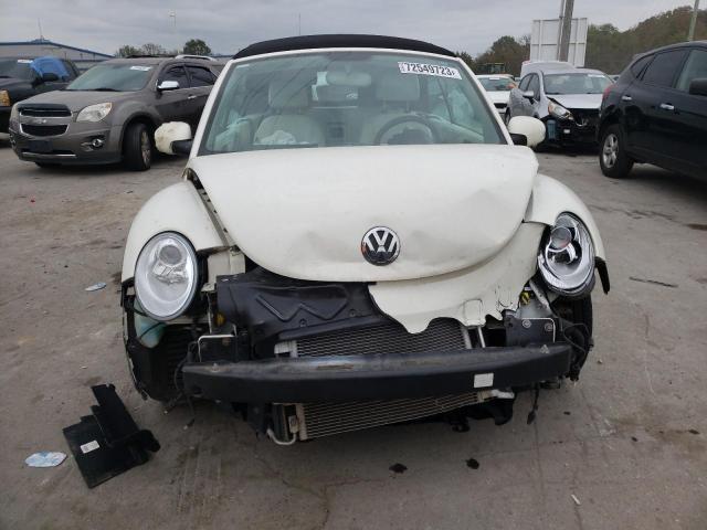 3VWFF31Y97M417586 - 2007 VOLKSWAGEN NEW BEETLE TRIPLE WHITE WHITE photo 5