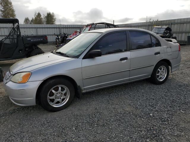 JHMES16541S008020 - 2001 HONDA CIVIC LX SILVER photo 1