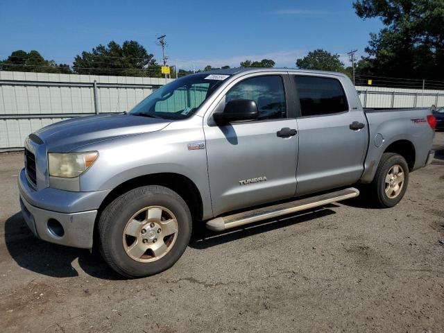 5TBEV541X7S468311 - 2007 TOYOTA TUNDRA CREWMAX SR5 SILVER photo 1