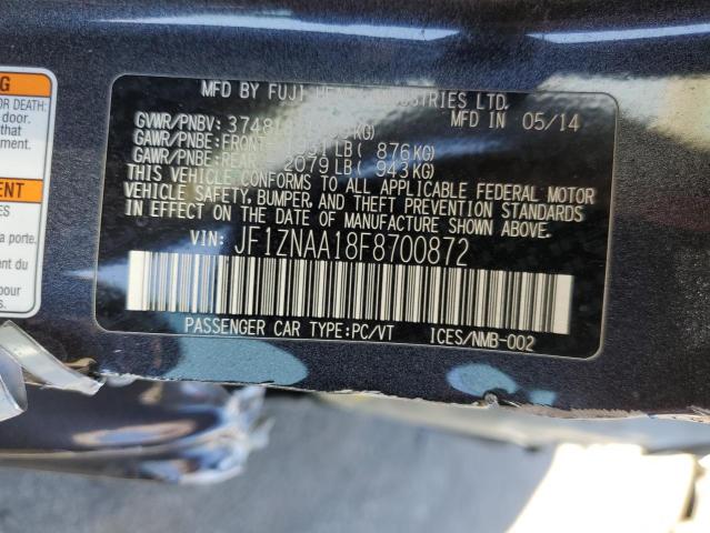 JF1ZNAA18F8700872 - 2015 TOYOTA SCION FR-S 石墨色 照片 12